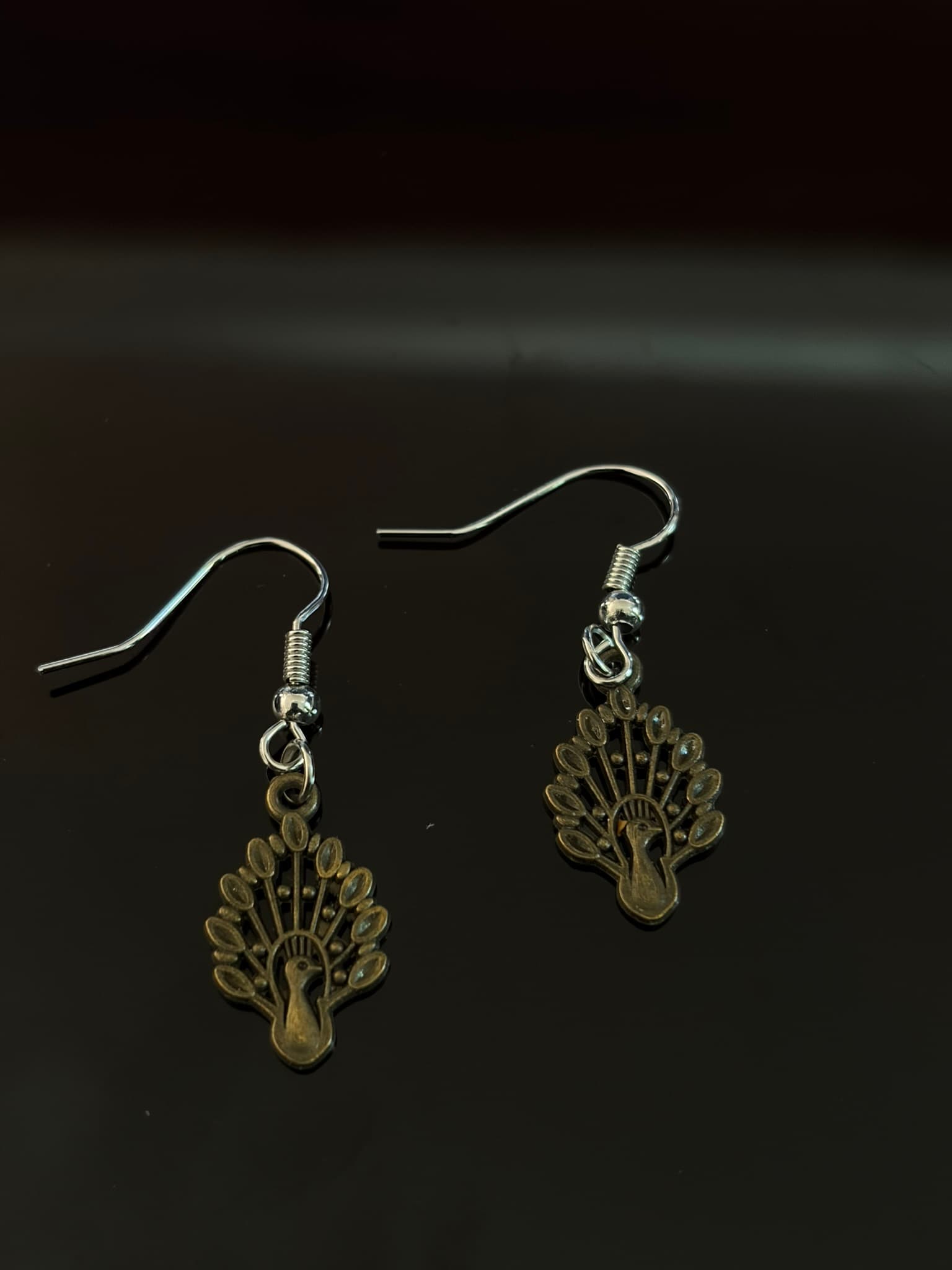 Peacock Earrings