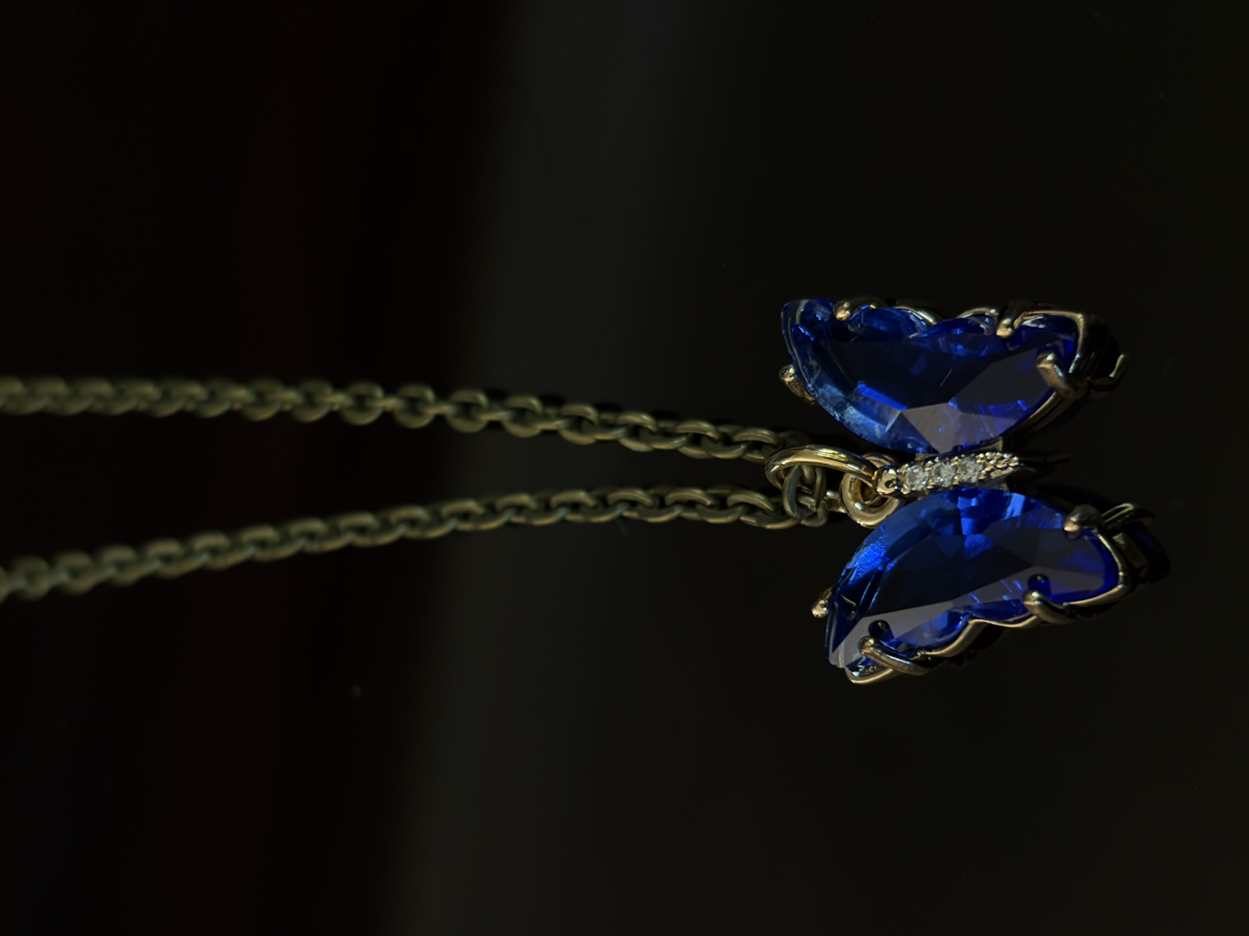 Blue Crystal Butterfly